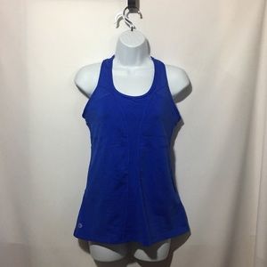 Athleta sports tank top with built in bra size S
